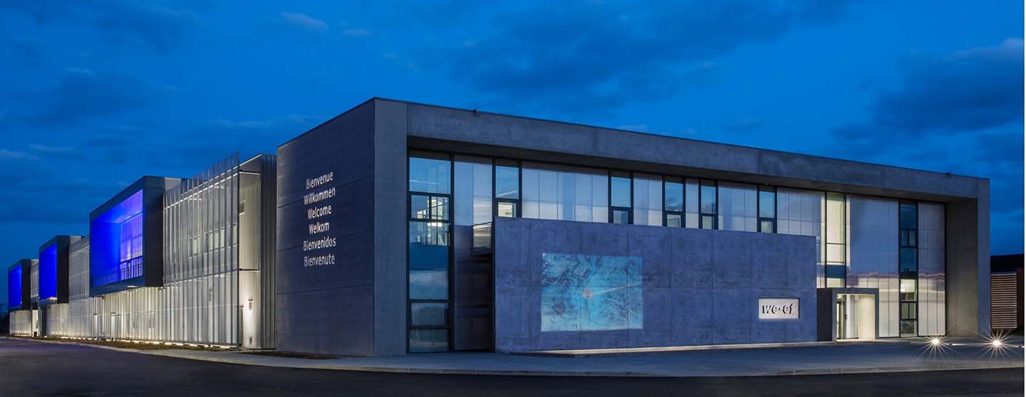 Réalisation d’un bâtiment industriel et bureaux pour la société WE-EF LUMIERE à Saint Quentin Fallavier dans l'Isère (38)