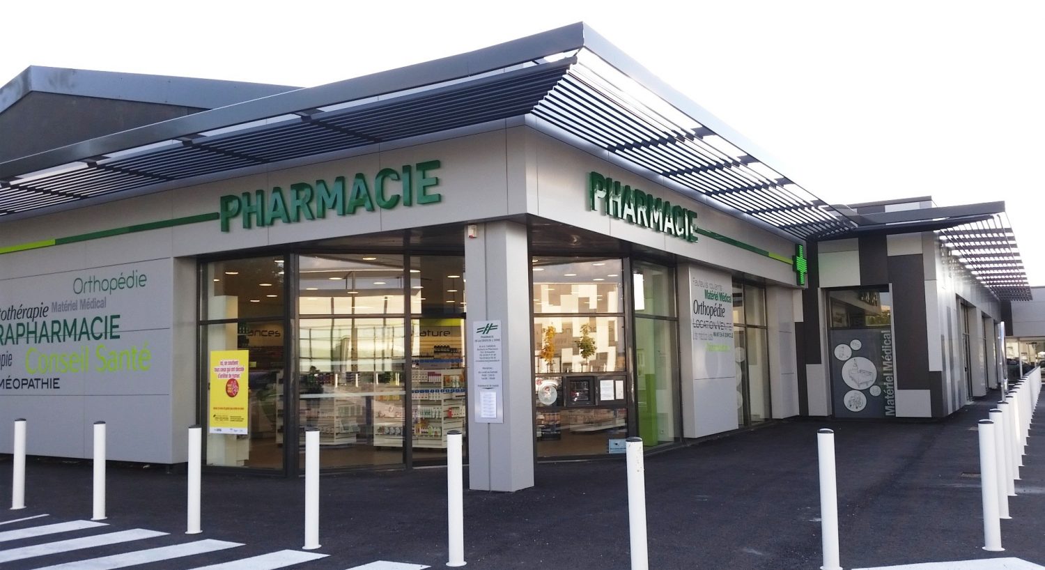 Construction d'un supermarché à l’enseigne « Bi1 » avec RETAIL 5 boutiques et pharmacie à Aillant sur Tholon dans l'Yonne (89)