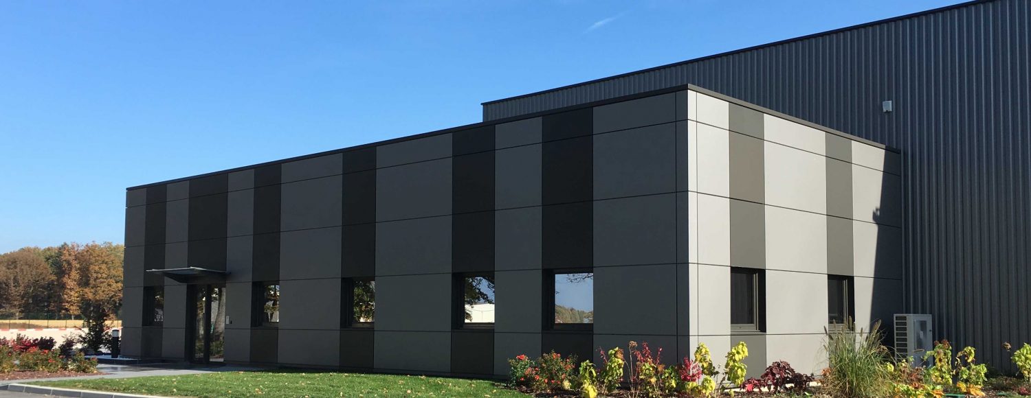 Réalisation de 2 bâtiments de stockage : conditionnement et bureaux pour la société HD IMMO situés dans l'Ain à Viriat (01)