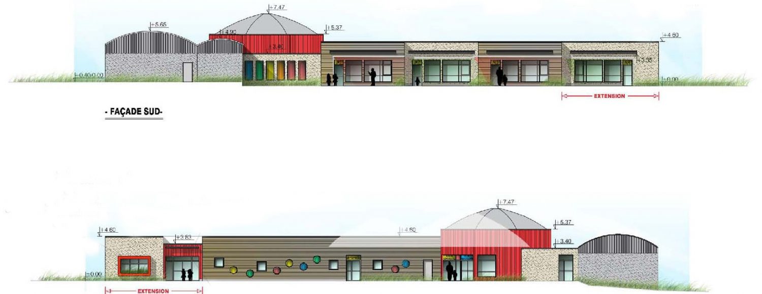 Extension et construction du groupe scolaire St Joseph – Mission APS à Auxerre dans l'Yonne (89)