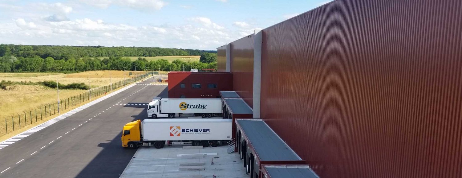 Elaboration d’un entrepôt frigorifique et d'une station de carburants pour le Groupe SCHIEVER à Magny dans l'Yonne (89)