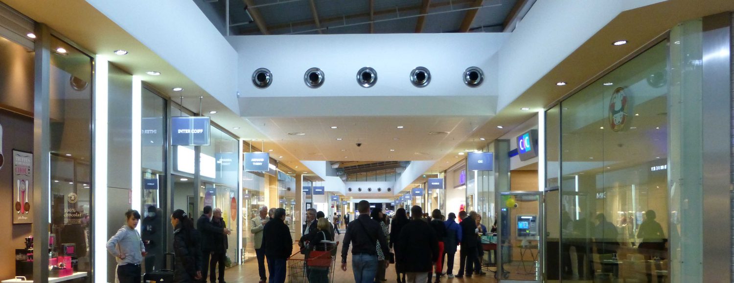 Conception d’un centre commercial AUCHAN et d'une galerie marchande de 35 magasins à Sens dans l'Yonne (89)