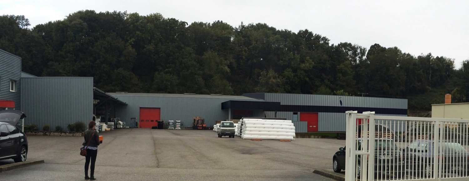 Agrandissement d’une bâtisse industrielle pour la société TEXINOV à Saint Didier la Tour en Isère (38)